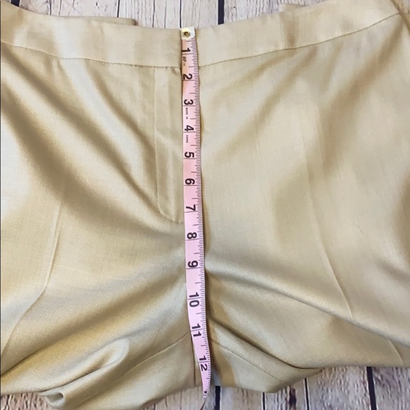 Dolce & Gabbana khaki flat front trouser pant 42 - Picture 5 of 8